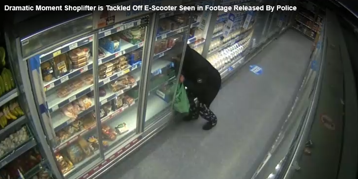 E-Scooter Meat Heist, gone wrong!