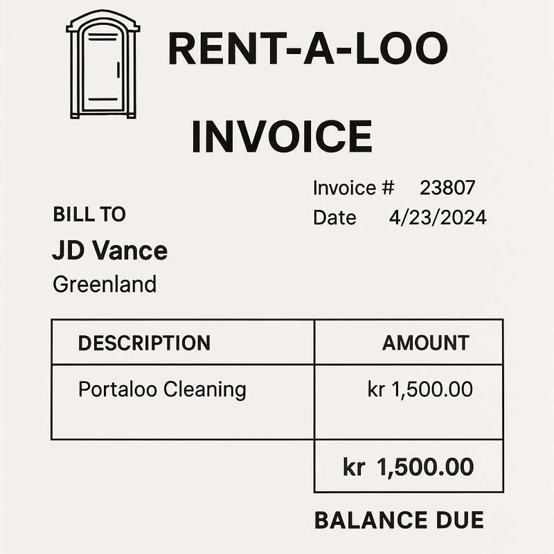 JD Vance’s Arctic Recon Ruined by Rogue Portaloo and Hotel Fail