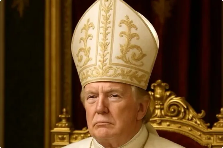 Pope Trump the First? Internet Implodes After Truth Social Post